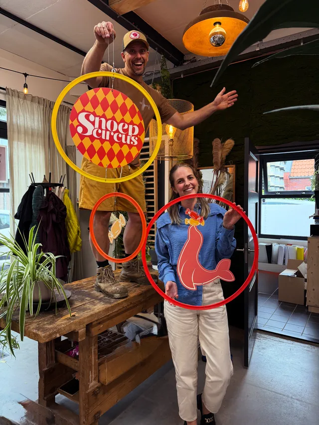Merkidentiteit voor Snoep Circus door Milk&Sugar